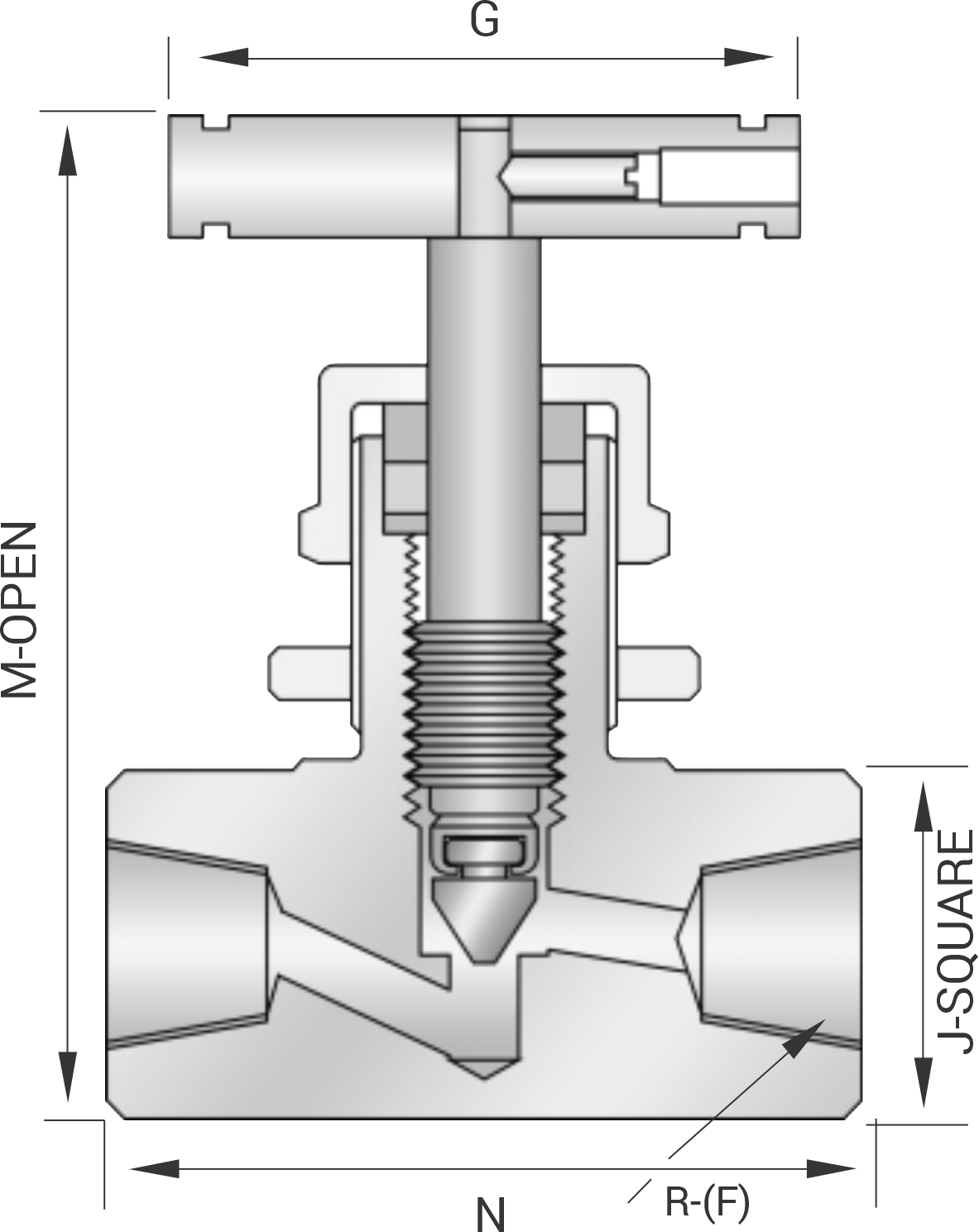 Needle Valve (Female x Female)